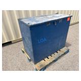 Blue Steel Locking Job Tool Box