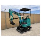 UNUSED AGT 15HP Gas Mini-Excavator H15R w/ Blade