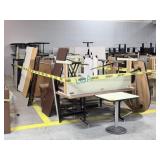 College Surplus- Row of Office Furniture