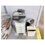 College Surplus- (3)pcs Ricoh Printer, Shredders