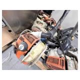 College Surplus- Aprx(8)pc Stihl Blowers,Saws,Trim