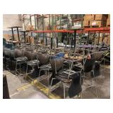 College Surplus- Aprx(42)pcs Bar Tables, BarStools