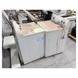 College Surplus- (2) White Whirlpool Dryers