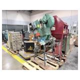 College Surplus- Green Shop Machine on Gray Stand