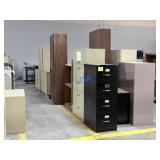 College Surplus- Row of Office Cabinets