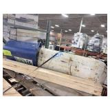 College Surplus- White Steel Tank on Shelf