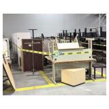College Surplus- Row of Office Furniture