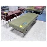 School Surplus- Green Big Massage Bench