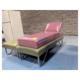 School Surplus- (2)pcs Pink / Green Massage Bench