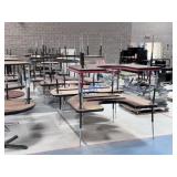 School Surplus- Aprx(31)pcs Row of Tables