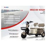 2026 NEW IRGC40 Electric Mini Golf Cart- Khaki