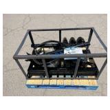 2026 Skid-Steer Hydraulic BLK Auger Set w/ 3 Bits