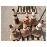 Pallet of Construction Work Cones
