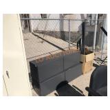 2pc Metal Wall Cabinets with Parts