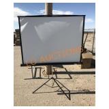 Projection Screen on Stand
