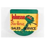 Johnson Sea Horse Flange Sign