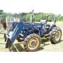Tractor w/ Loader, Trailer, Farm & Shop Equipment