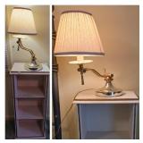 Bedside Lamps and Bookshelves