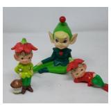 Vintage Elf Figurines