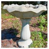 Concrete Birdbath