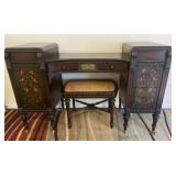 Hand Painted Vanity / Desk