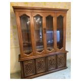 Lighted China Cabinet