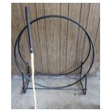 Firewood Ring and Walking Stick