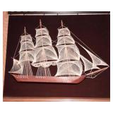 Ship "String Art"