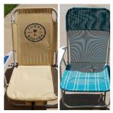 Tommy Bahama and Mesh Beach Chairs