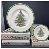 Spode Christmas Tree Dinner and Party Plates