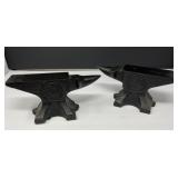 Vintage Anvil Bookends