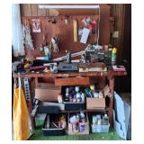 Shop Bench and Contents