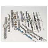 Silver toned Ladies Watch Lot