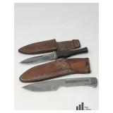 Two Hunting Knives