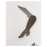 Boot Shaped Coca Cola Knife