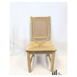 Wicker Cane Back Chair