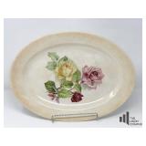 Antique Rose Platter