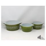 Spring Blossom Green 2 Pyrex