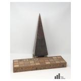Copper Obelisk And Senet Game