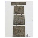 4 Piece Bombay Medallion Wall Art