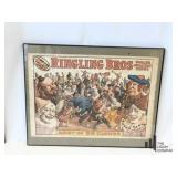 Ringling  Bros Framed Poster