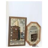 Decorative Frosted Mirrors