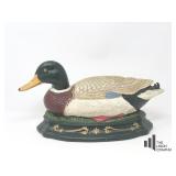 Cast Iron Mallard Duck Door Stop