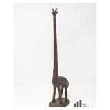 Cast Iron Giraffe
