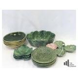 Leafy Green Dishware