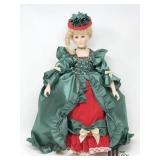Show Stoppers Holiday Porcelain  Doll