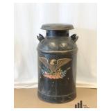 Metal Milk Jug