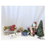 Assorted Holiday Decorations