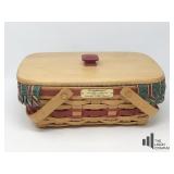 Longaberger 1996 Holiday Cheer Basket
