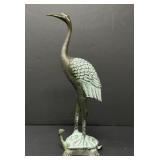 Bronze Crane and Turtle Statue
